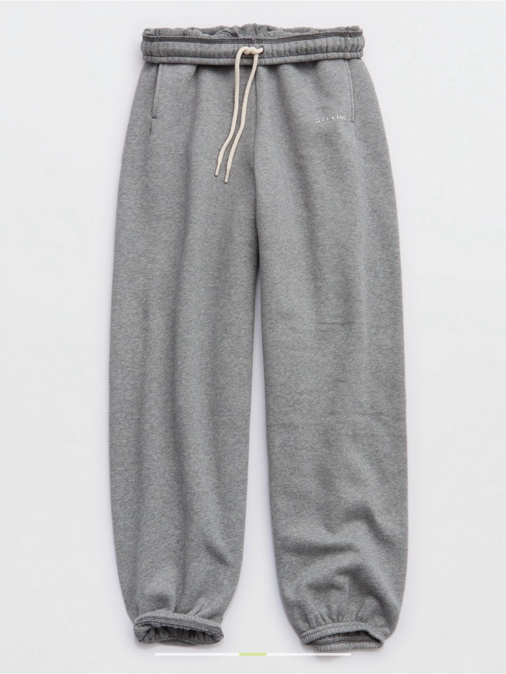 Offline by aerie cloud fleece baggy jogger